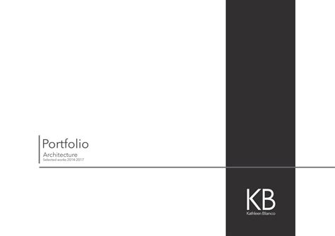 Portfolio Arch. Kathleen Blanco by Kathleen Blanco - Issuu