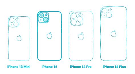 Apple iPhone 14 (16th Gen) Dimensions & Drawings | Dimensions.com