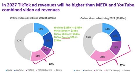 TikTok's ad revenue growth