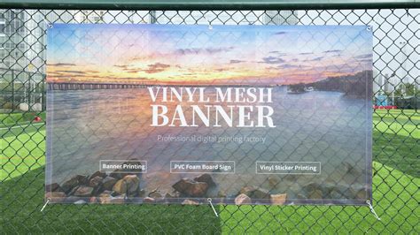 One Way See Through Fabric Banner Mesh - Buy Pvc Mesh Banner Printing ...