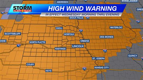 High winds, record high temperatures, and chance for storms Wednesday