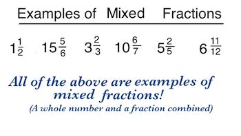 Improper Fraction Definition & Examples - Lesson | Study.com