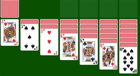 Basic Solitaire Card Game
