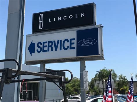 Vista Ford Lincoln Service | Resource 4 Signs