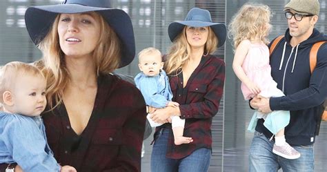 Blake Lively & Ryan Reynolds Grab Brunch With Baby Daughter