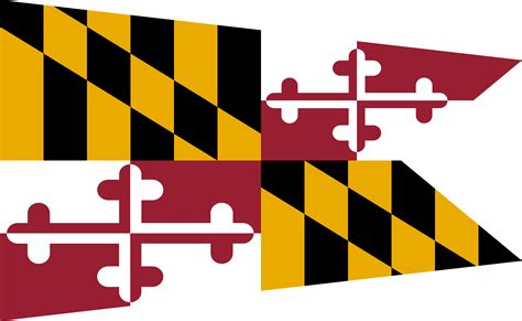 Maryland State Flag PNG Images Transparent Free Download - PNG Mart