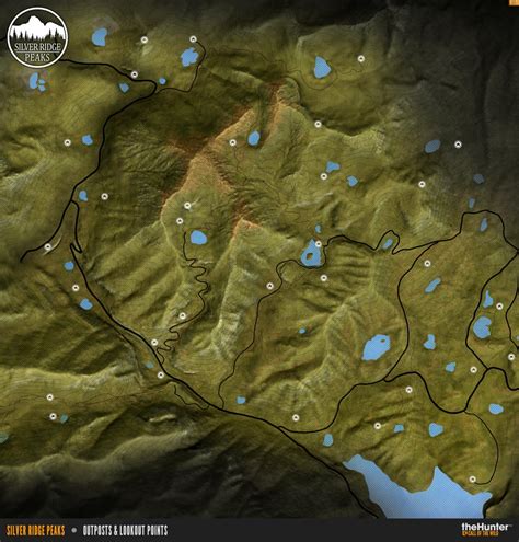 theHunter Call of the Wild: All Secret Locations in Silver Ridge Peaks ...