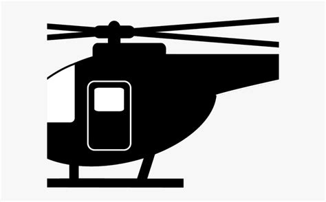 Helicopter Black And White Png , Free Transparent Clipart - ClipartKey