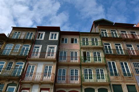 Urban Architecture in the City Center, Porto, Portugal Stock Photo ...