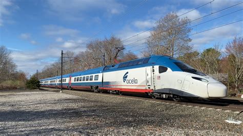 165 MPH Amtrak Alstom Avelia Liberty (New Acela 21) Daylight Testing in ...