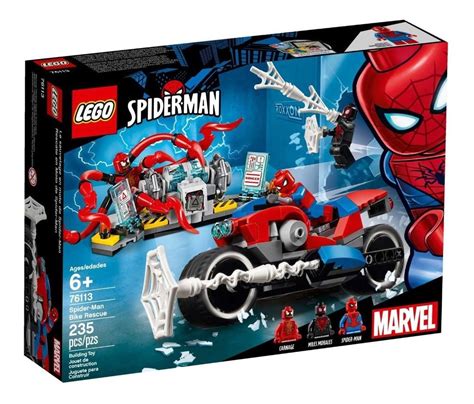 Lego Spiderman Carnage Moto De Rescate Y Miles Morales 235pz - $ 449.00 ...