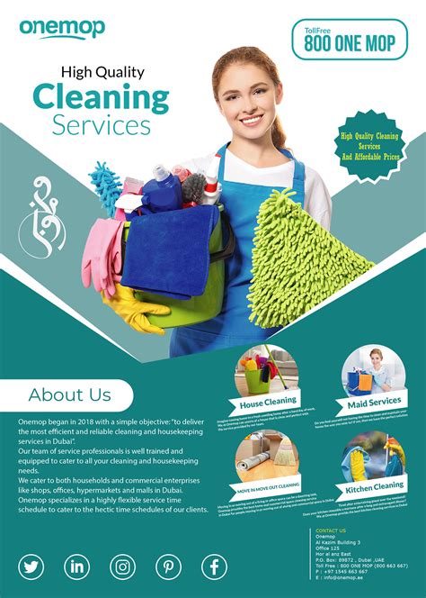 House Cleaning Services Flyer Templates