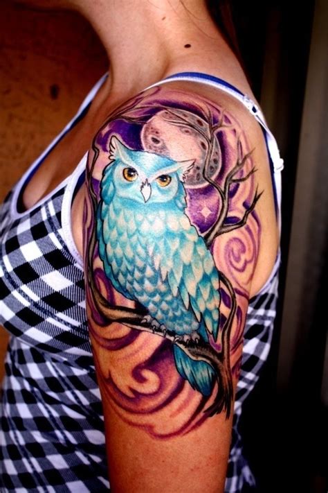 Beautiful owl tattoo :) | Half sleeve tattoos designs, Tattoos, Tattoo sleeve designs