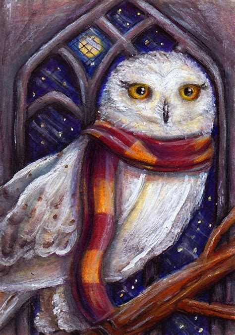 Harry Potter Hedwig Painting (for 9-13 year olds) | ArtBase