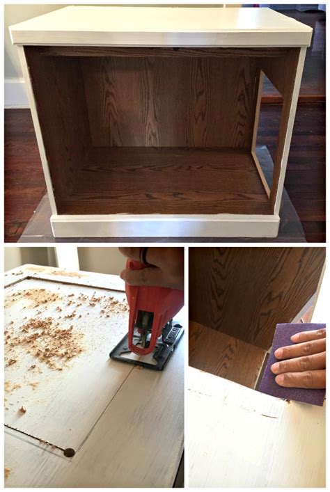 Old Cabinet to Cat Litter Box Furniture - WOW! DIY Litter Box Enclosure