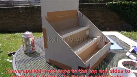 How to make a Greeting Card display stand by Nkolika Anyabolu - YouTube