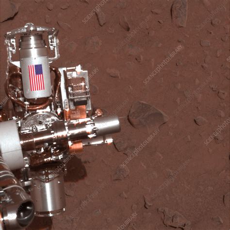 Spirit rover on Mars - Stock Image - R360/0123 - Science Photo Library