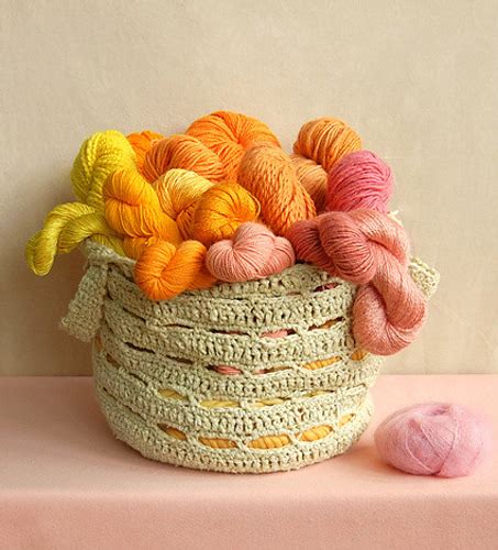 Ravelry: Crocheted Stash Basket pattern by Purl Soho