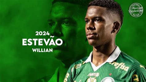 Estevão Willian SE Palmeiras Goals and Skills 2024 | HD - YouTube