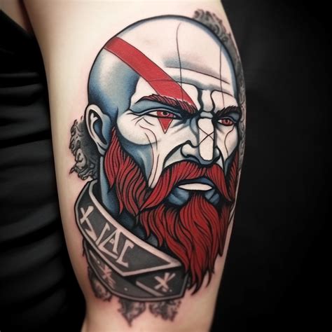 57 Kratos Tattoo Ideas - TattooClue.com