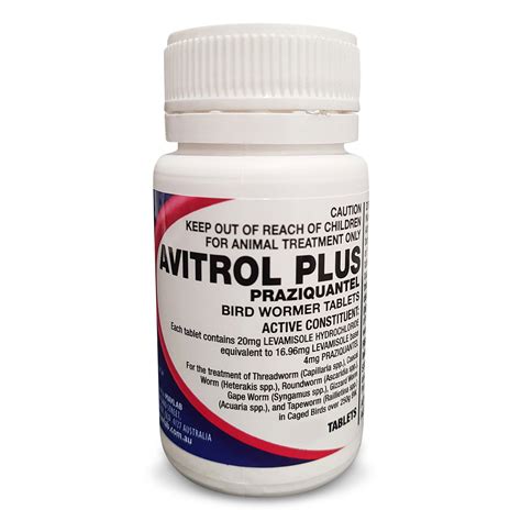 Avitrol Plus Wormer Tablets for Birds: Buy Avitrol Plus online