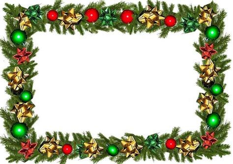 Christmas Border Images & Clip Art Free Download | Christmas photo frame, Merry christmas photo ...