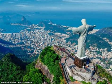 Two tourists are arrested for climbing on top of Brazil's Christ the ...