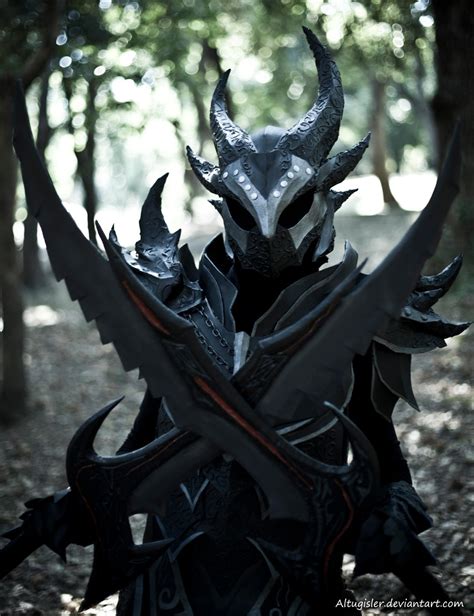 Skyrim cosplay - Daedric Armor 1 by altugisler on DeviantArt