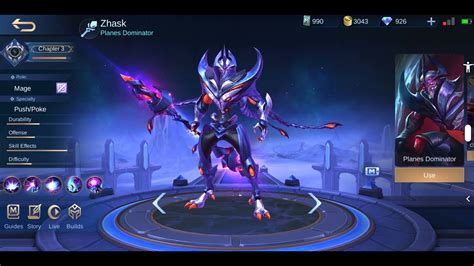 Mobile legenda: Bang Bang Zhask favorite skills - YouTube