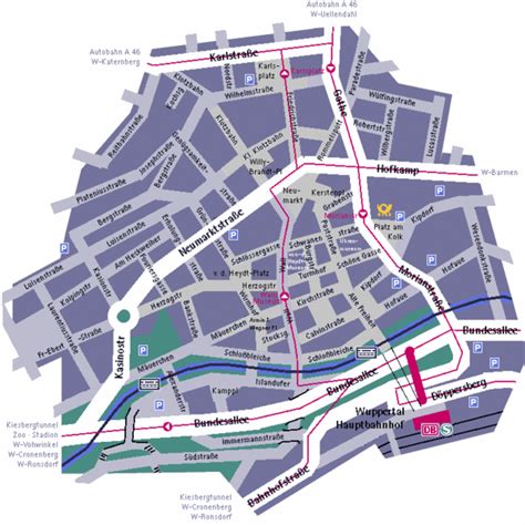 Wuppertal Map - Germany