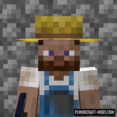 Villager Hats - New Decor Armor Mod For MC 1.19, 1.18.2, 1.16.5 | PC Java Mods