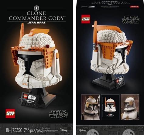 LEGO Commander Cody Helmet debuts alongside Captain Rex