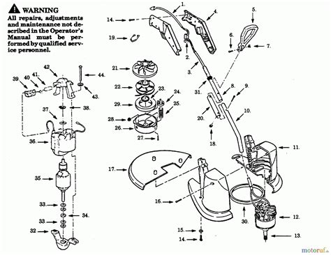 Poulan / Weed Eater SK120C-00 - Paramount Electric Trimmer TRIMMER ASSEMBLY Spareparts