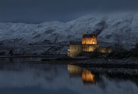 Dusk over Eilean Donan Castle, Kyle of Lochalsh, Scotland | Flickr