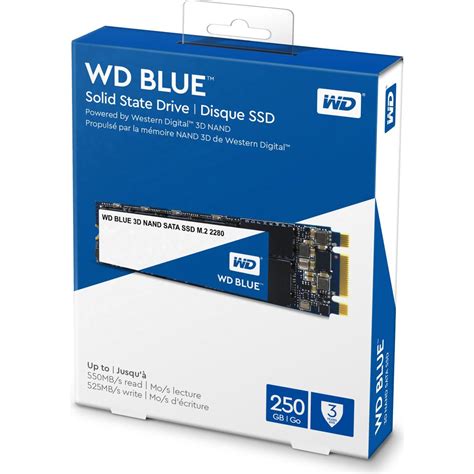 WD 250GB Blue 3D NAND M.2 SATA SSD/ | WDS250G2B0B | City Center For ...