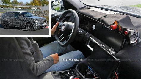 2024 BMW X3 Spied With Curved Display, Minimalist Shifter