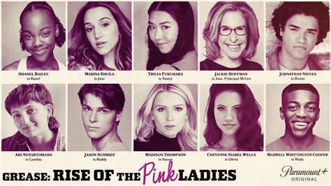 Elenco de la serie Grease: Rise of the Pink Ladies – Spoiler Time