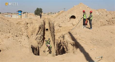 AANES construct fountains on pipeline of Euphrates water project to ...