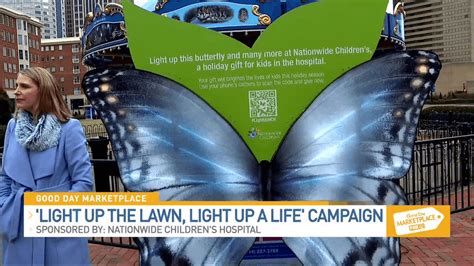 Nationwide Children's donors light up the lawn at Columbus Commons