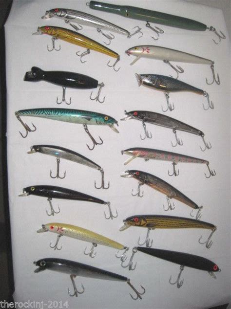 Striper lot of 16,saltwater lures,surf lures,striped bass,surf plug plano box | Saltwater ...