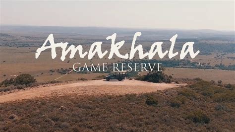 Amakhala Game Reserve - YouTube