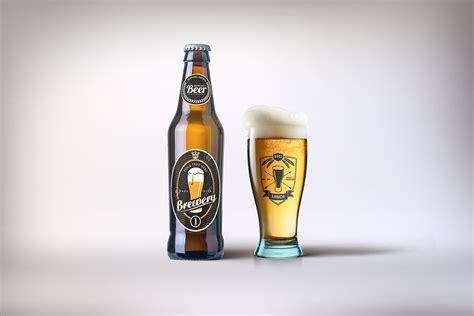 Beer-Glass-Mockup-PSD - Free Mockup World