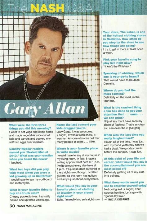 Pin by Sharron Crane on Gary Allan | Songs, Gary allan, Gary