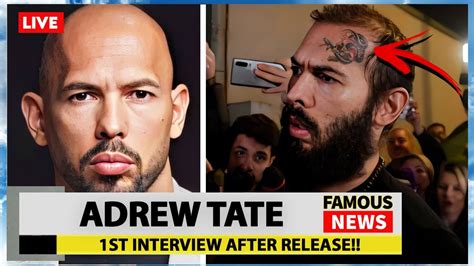 Andrew Tate’s First Interview Since Being Released From Prison | Famous ...