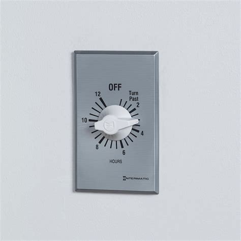 Master Flow Whf Accessory Silver 12-Hours Analog Whole House Fan Timer in the Whole House Fan ...