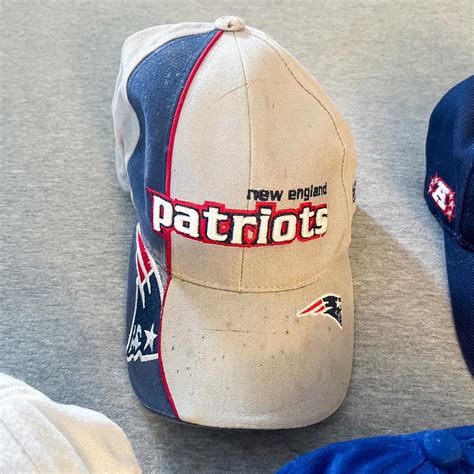 🏈PATRIOTS HATS🏉 early 00’s new england patriots... - Depop