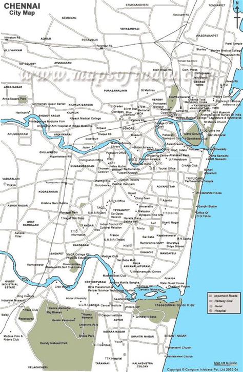 Large Chennai Maps for Free Download and Print | High-Resolution and ...