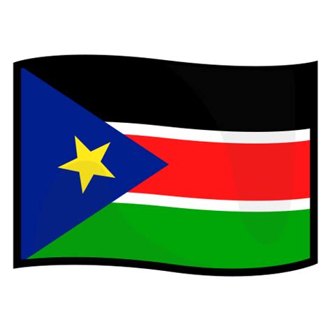 Flag Of South Sudan | ID#: 13239 | Emoji.co.uk