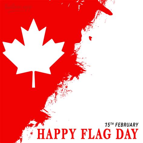 Canadian Flag Day 2023 Background Greetings Frame Art