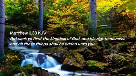 Matthew 6:33 KJV Desktop Wallpaper - But seek ye first the kingdom of ...